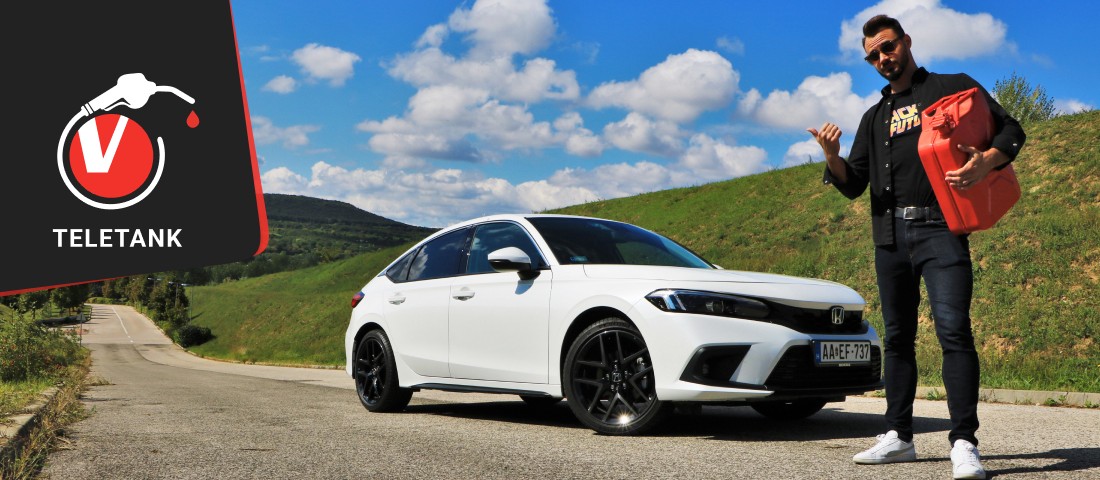 Sportosság helyett takarékos, de vajon mennyire? – Honda Civic a Teletankban!