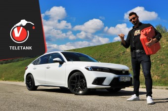 Sportosság helyett takarékos, de vajon mennyire? - Honda Civic a Teletankban!