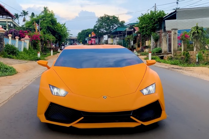 A legmeglepőbb anyagból hozták össze ezt a Lamborghinit