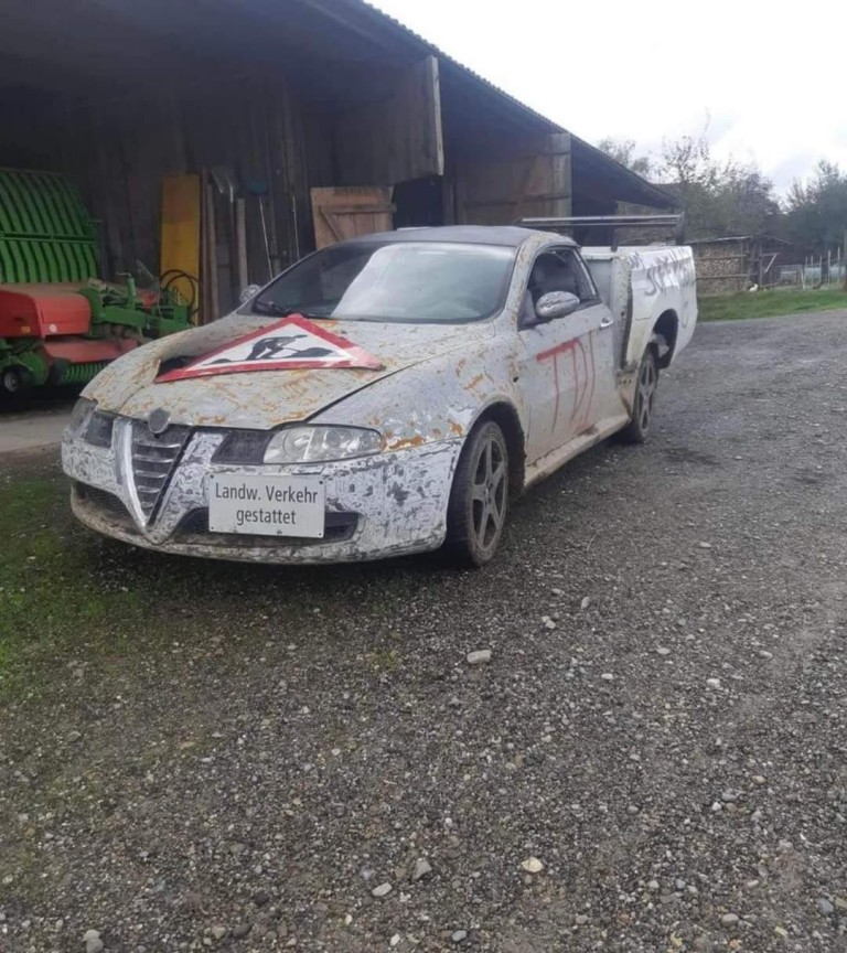 Alfa Romeo-rajongók most ne nézzenek ide, ilyen egy telekjáró GT-pickup 5