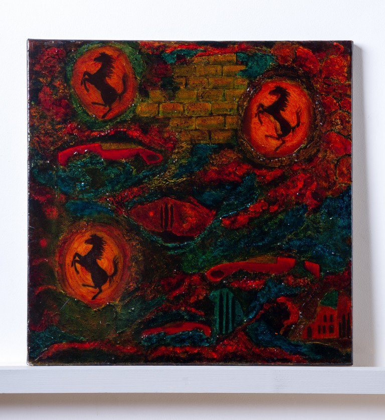 A Ferrari ihlette a rocksztár festményeit, most eladja őket 2 | Vezess A Ferrari ihlette a rocksztár festményeit, most eladja őket 2