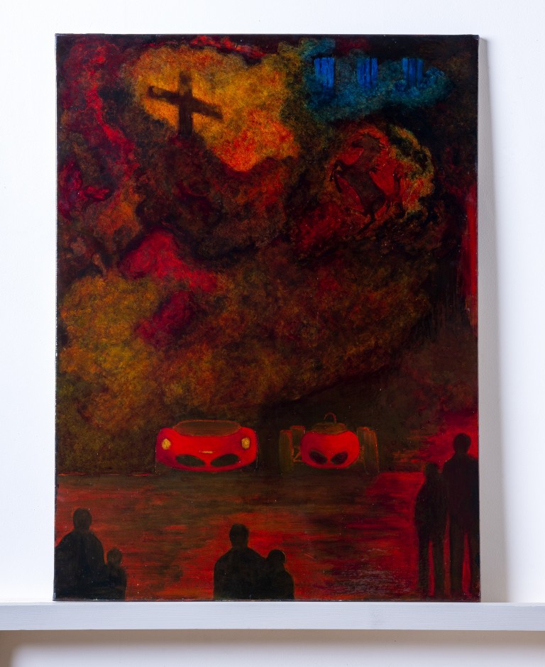 A Ferrari ihlette a rocksztár festményeit, most eladja őket 5