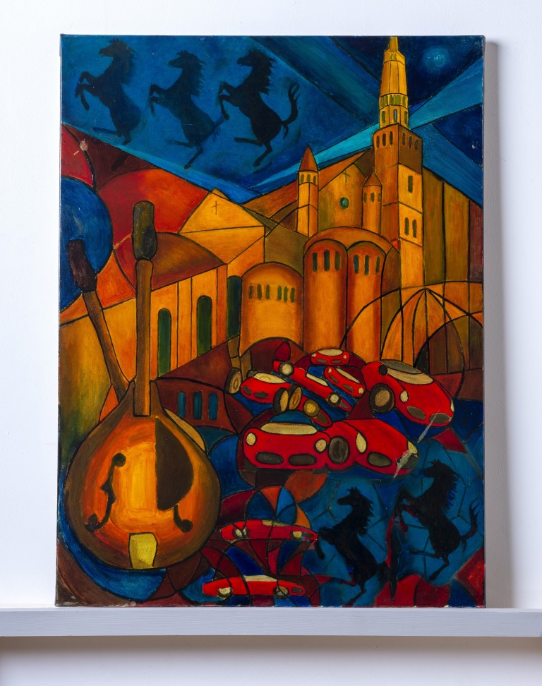 A Ferrari ihlette a rocksztár festményeit, most eladja őket 6 | Vezess A Ferrari ihlette a rocksztár festményeit, most eladja őket 6