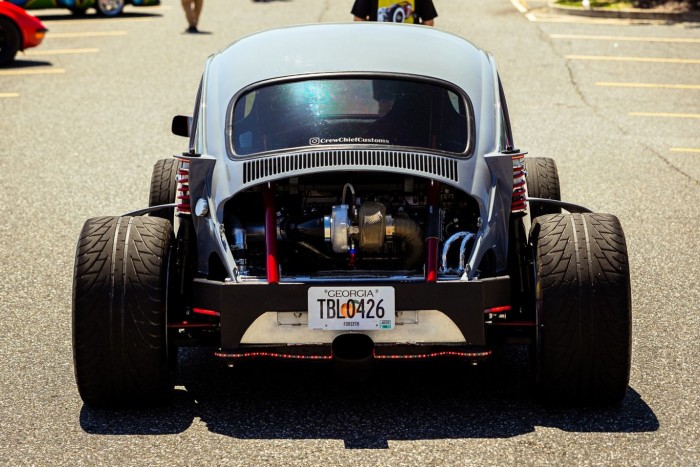 Szörnybogár öt hengerrel és turbóval