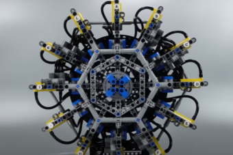 Bámulatos motorokat lehet építeni Lego-szettekből