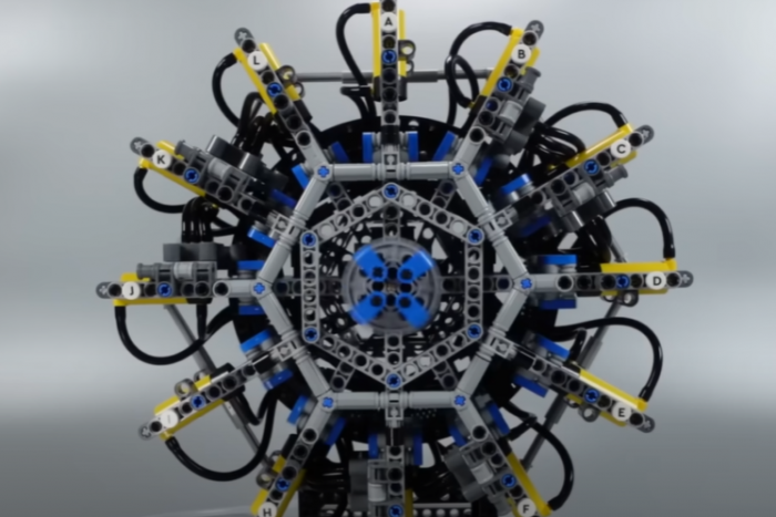 Bámulatos motorokat lehet építeni Lego-szettekből