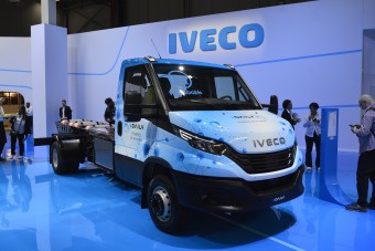 Megérkezett a hidrogénhajtású Iveco eDaily