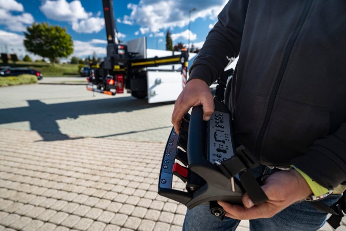 Ezzel a platóssal három emelet magasságban is lehet dolgozni 4