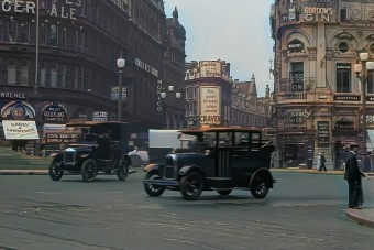 Ilyen volt egy hétköznap egy nagyvárosban 90 éve