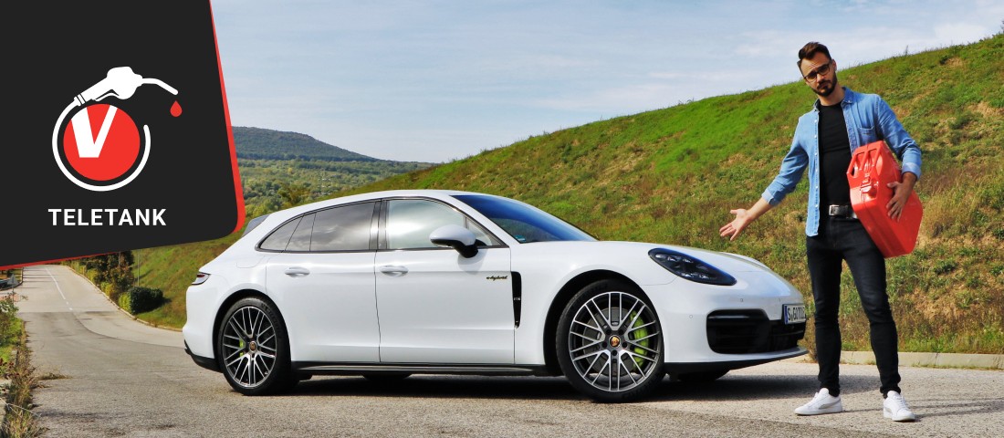 Ennyire keveset eszik egy luxusautó? Porsche Panamera a Teletankban!