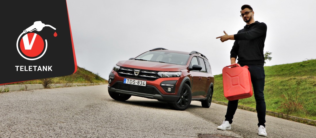 Benzinből nem kér keveset az új Dacia – Jogger a Teletankban!