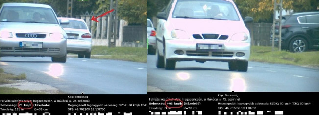 Két perc alatt kétszer mérte be ugyanaz a traffipax, 90 ezerbe került a gyors kanyar 2