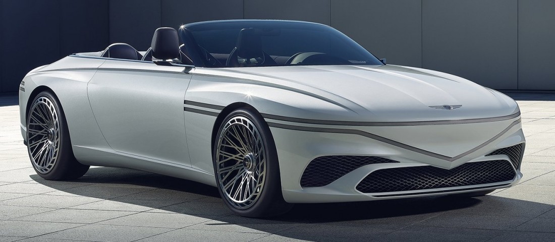 Prémiumkabrió-tanulmány a Hyundai háza tájáról