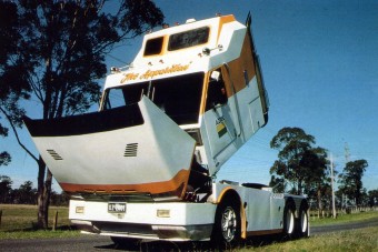 Saját kezűleg építette ezt a kamiont a fuvarozó