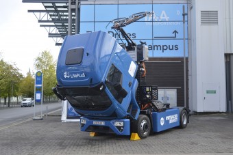 Áramszedős kamiont fejlesztettek az egyetemisták