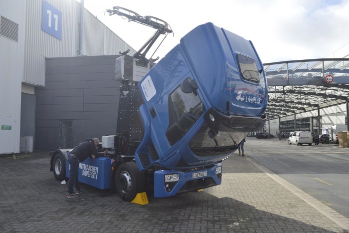 Áramszedős kamiont fejlesztettek az egyetemisták 1