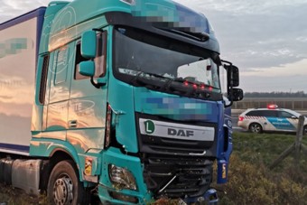 Az M1-esen szenvedett balesetet a Backstreet Boys kamionja