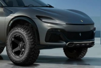 Büntet, ahogyan átrajzolták az új Ferrarit