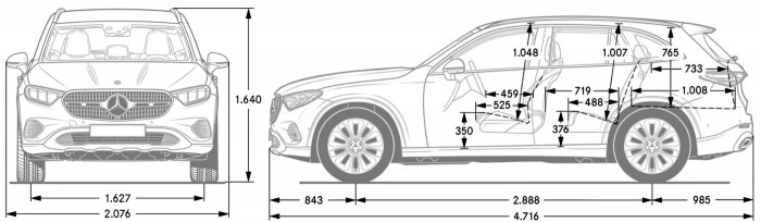 Több luxus, kevesebb gomb a legfontosabb Mercedesben – Mercedes-Benz GLC 2022 1