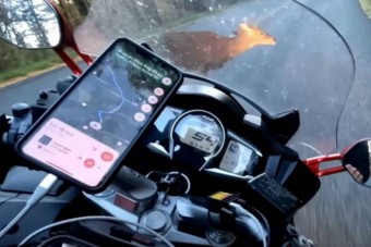 Kétszer lepődött meg a motoros, aki őzet kapott telibe