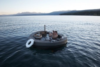 Ez a tökéletes eszköz a fagyos téli napokban nyílt vizi lazuláshoz