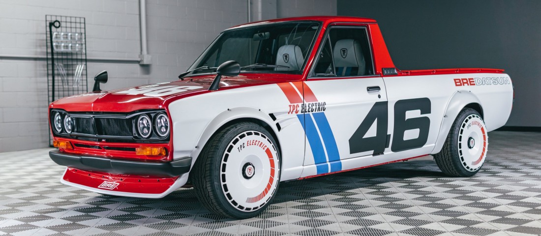 Villanymotortól vált sportkocsivá az öreg pickup