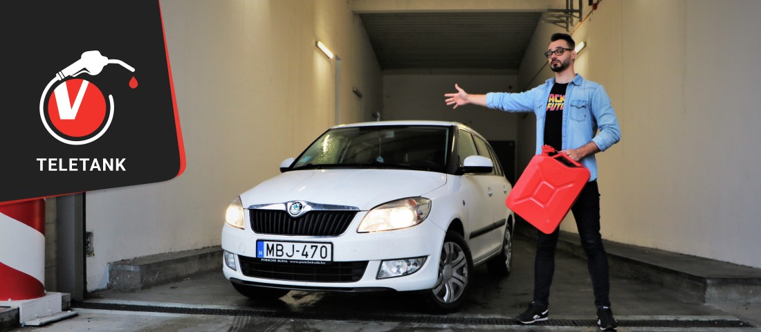 Hírhedt motorjával fogyasztásteszten a Škoda Fabia!