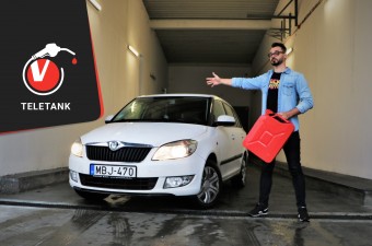 Hírhedt motorjával fogyasztásteszten a Škoda Fabia!