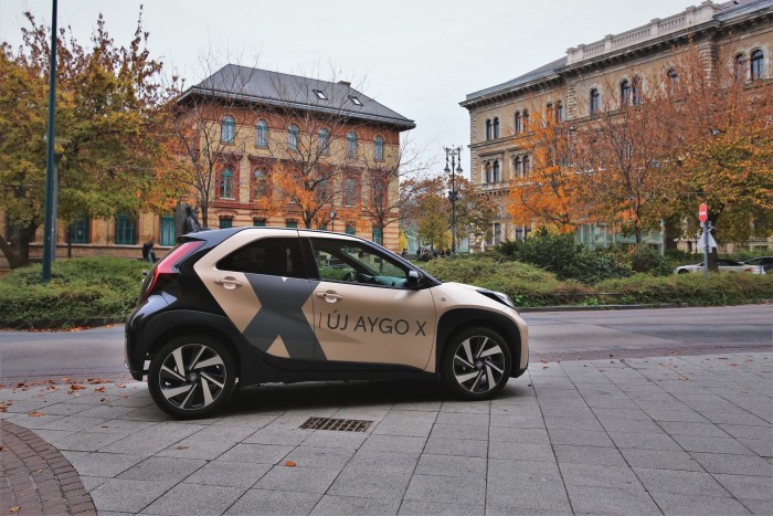 Privát vételnek ez a Toyota már luxus – Aygo X 56 Privát vételnek ez a Toyota már luxus – Aygo X 56