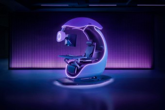 Futurisztikus tojásban is játszhatnak a legmenőbb gamerek