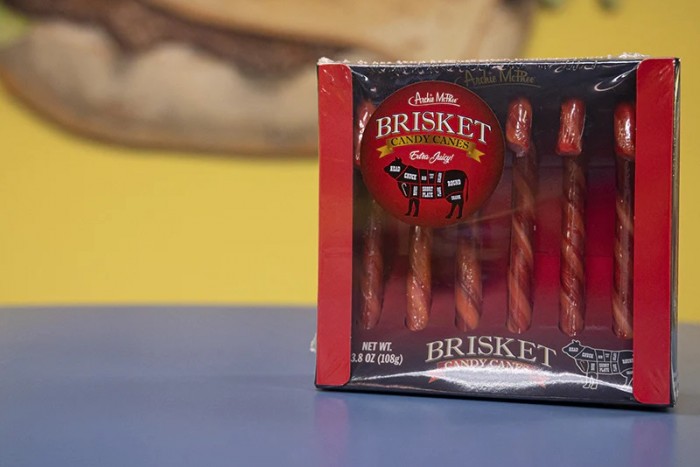 Mindenre számítottunk, leszámítva a marhahús ízű karácsonyi cukrot