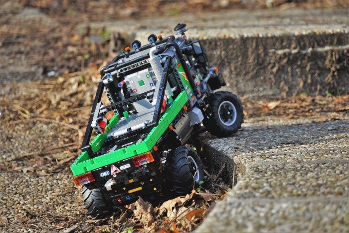 Működő hajtás, zárható difik. Igazi terepjárót építettem! 13