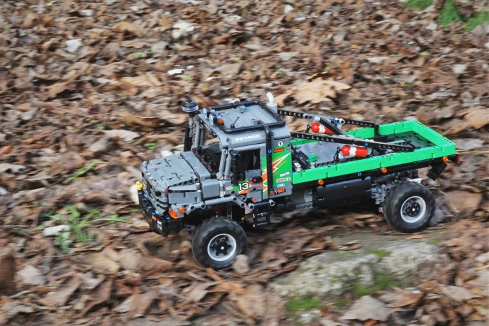 Működő hajtás, zárható difik. Igazi terepjárót építettem! 15
