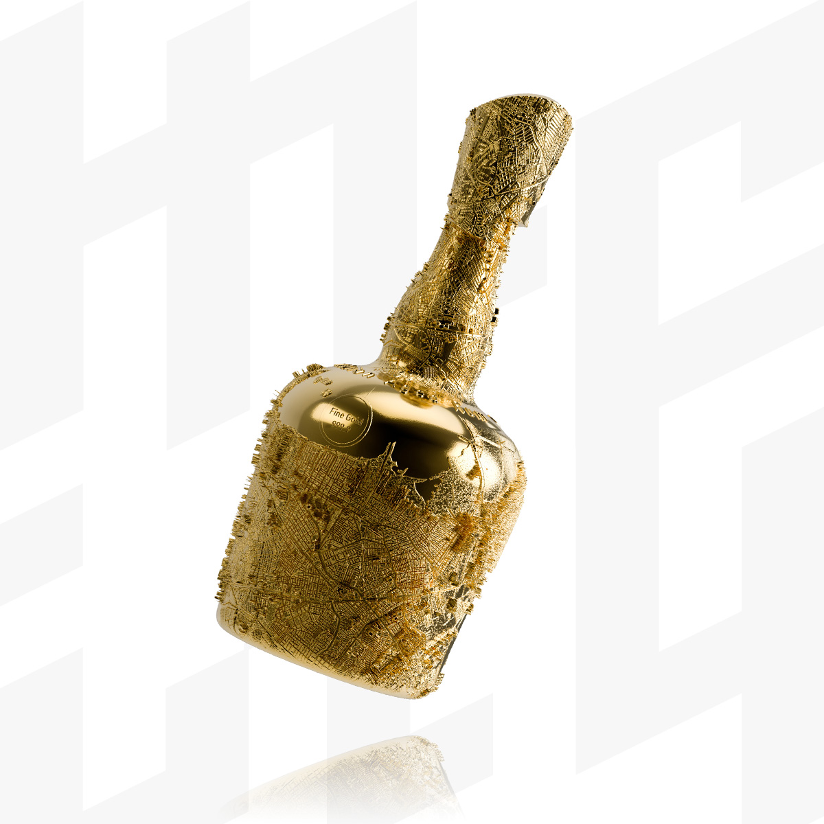 24 karátos aranypalackba töltik a valaha volt egyik legkülönlegesebb rumot 1