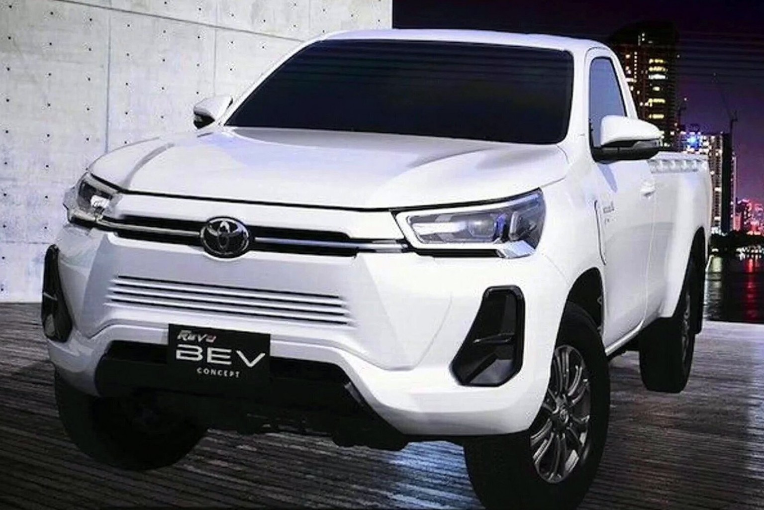 Toyota Hilux Revo BEV Concept 2022 | Vezess