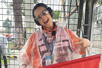 Remeg a föld a magyar sportbíró lány lába alatt, és imádja