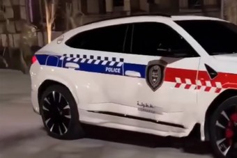 Brutális rendőrautót állítottak szolgálatba a foci-vb végére