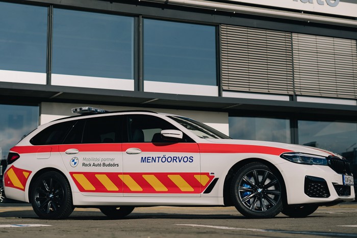 BMW-t kapott a budaörsi sürgősségi szolgálat