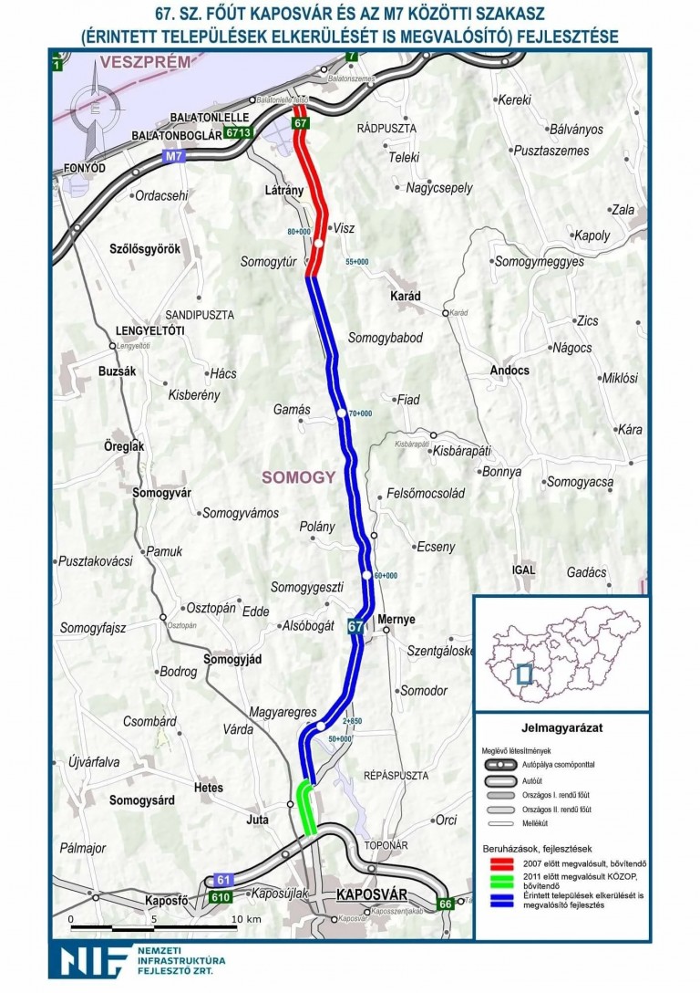 Új gyorsforgalmi útszakaszt adtak át itthon 1