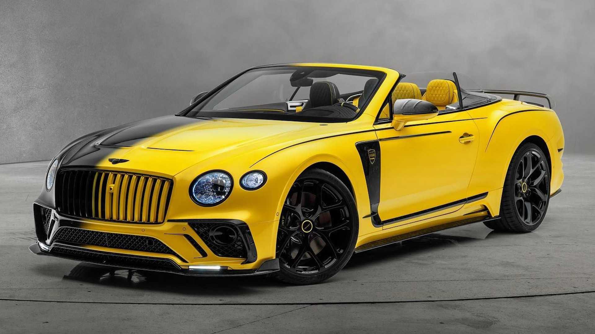 A kétszínűség csúcsa a Mansory által tuningolt Bentley 1