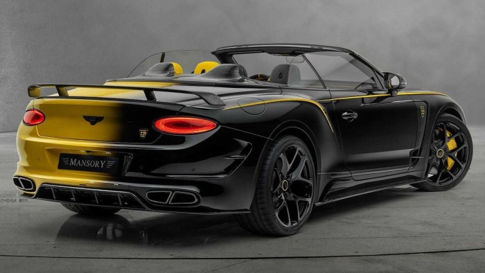 A kétszínűség csúcsa a Mansory által tuningolt Bentley 2