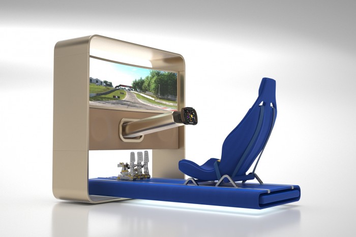 Büszkén mutogatható a vendégeknek ez a szimulátor