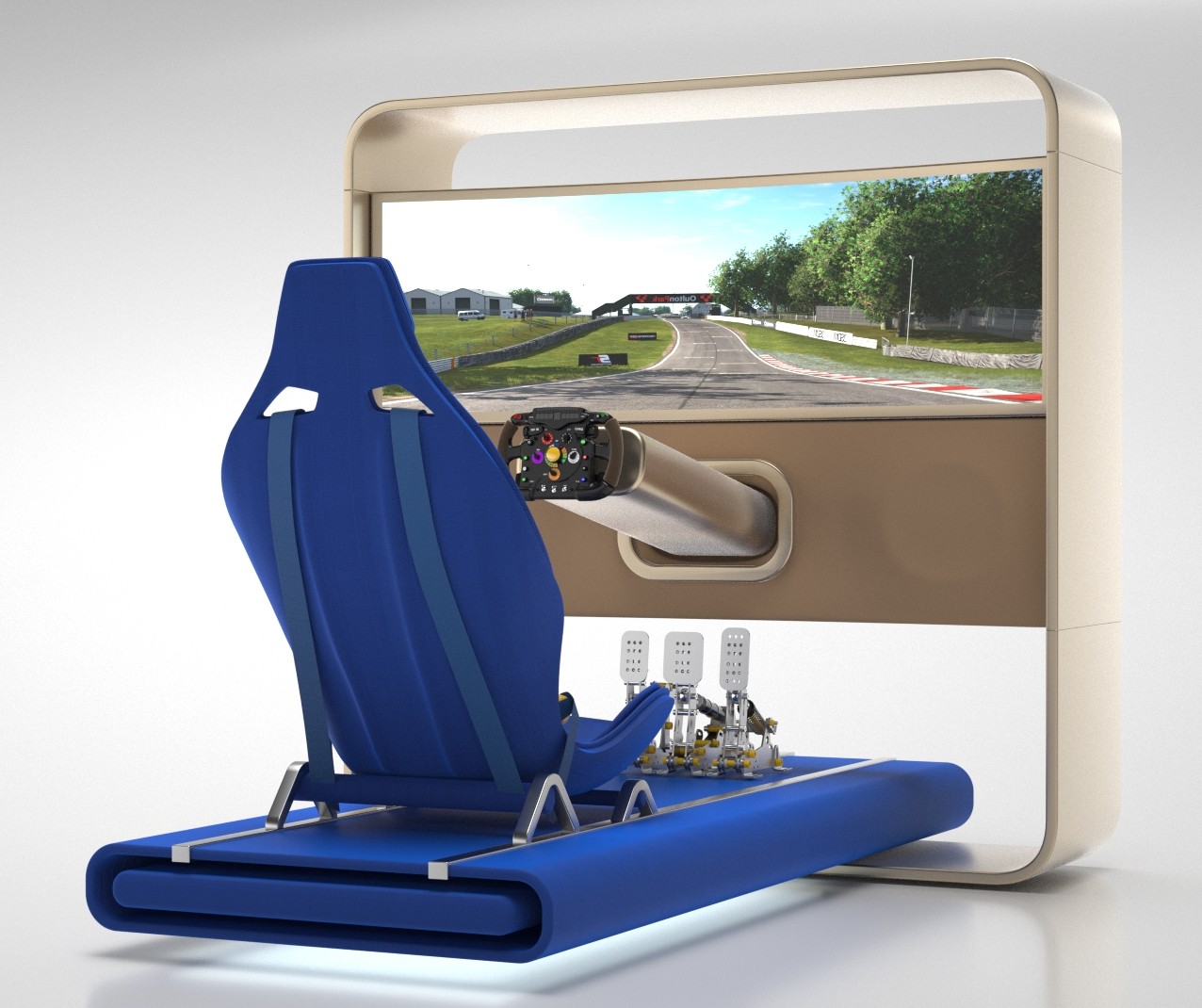 Büszkén mutogatható a vendégeknek ez a szimulátor 2