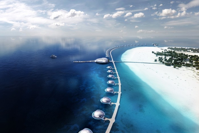 Épül a világ legfuturisztikusabb hotelje, rövidesen megnyitják