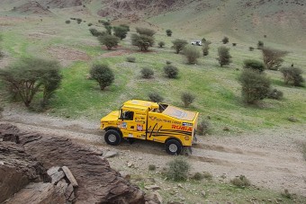 Az első tízben a magyar kamionosok a Dakaron