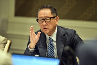 Lemondott a Toyota elnöke