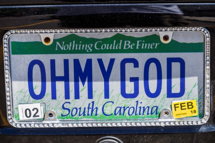 Rendszámok ezrei nem mentek át a rostán – listán a legtrükkösebbek