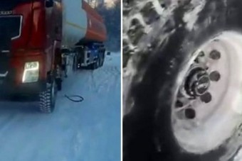 Szibéria poklában, -60 Celsius-foknál furcsa dolog történik a gumikkal