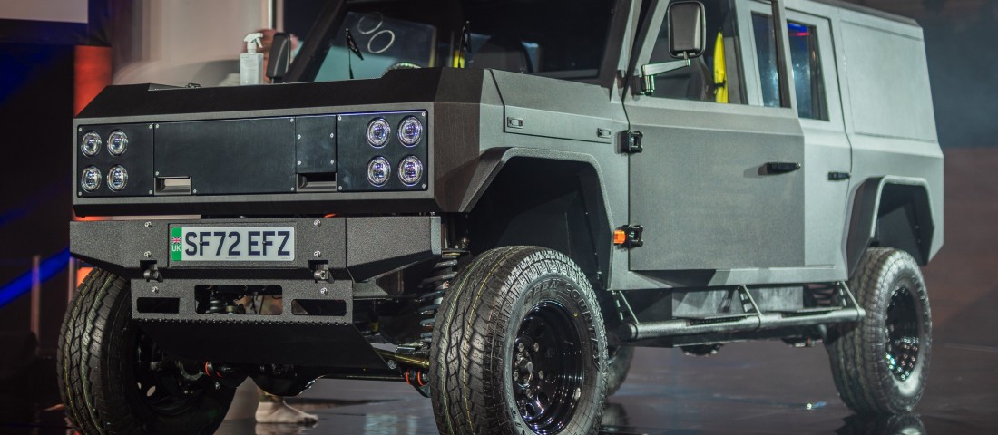 Mintha egy filmből lépett volna ki ez a villanyos terepjáró