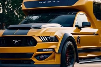 Minden gyerek imádna suliba járni, ha ilyen Mustang iskolabusz menne érte